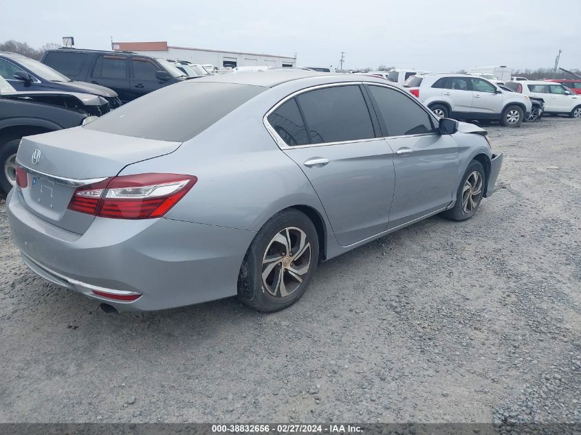 2016 Honda Accord Lx VIN: 1HGCR2F38GA236370 Lot: 38832656