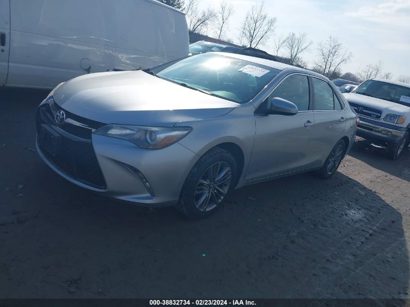 2016 Toyota Camry Se VIN: 4T1BF1FK5GU571858 Lot: 38832734