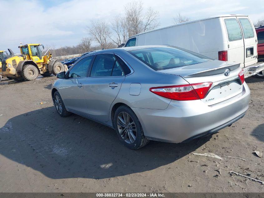 2016 Toyota Camry Se VIN: 4T1BF1FK5GU571858 Lot: 38832734