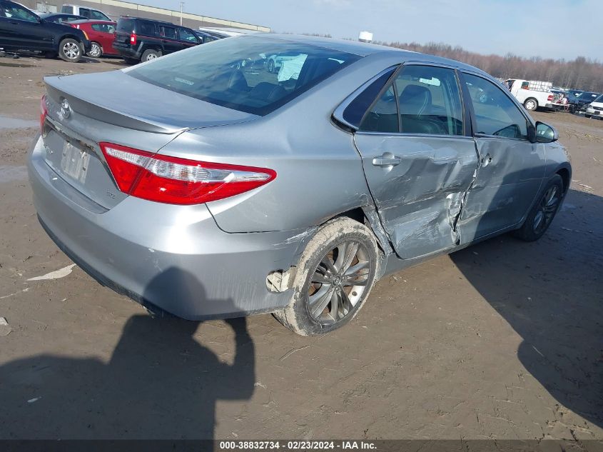 2016 Toyota Camry Se VIN: 4T1BF1FK5GU571858 Lot: 38832734