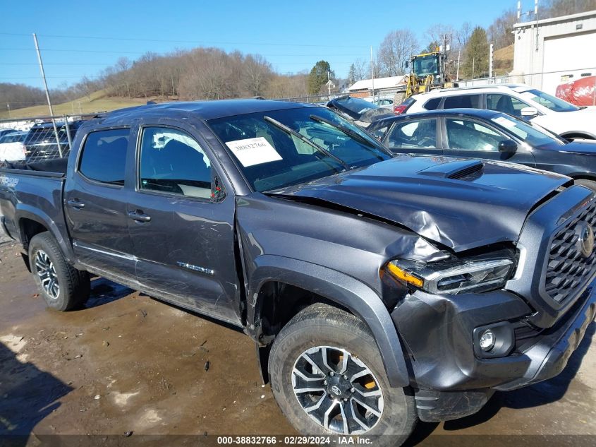 2022 Toyota Tacoma Trd Sport VIN: 3TYCZ5AN5NT060701 Lot: 38832766