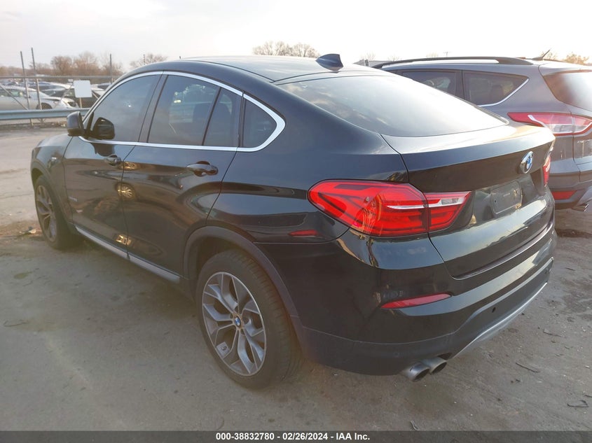 2015 BMW X4 xDrive28I VIN: 5UXXW3C55F0M87421 Lot: 38832780