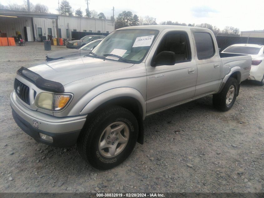 2002 Toyota Tacoma Prerunner V6 VIN: 5TEGN92N52Z065006 Lot: 38832819