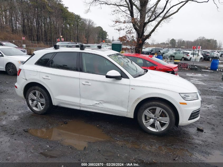 2018 Audi Q5 2.0T Premium/2.0T Tech Premium VIN: WA1ANAFY1J2018886 Lot: 38832870