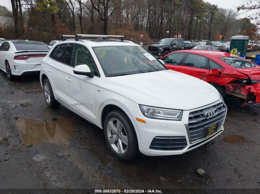 2018 Audi Q5 2.0T Premium/2.0T Tech Premium VIN: WA1ANAFY1J2018886 Lot: 38832870