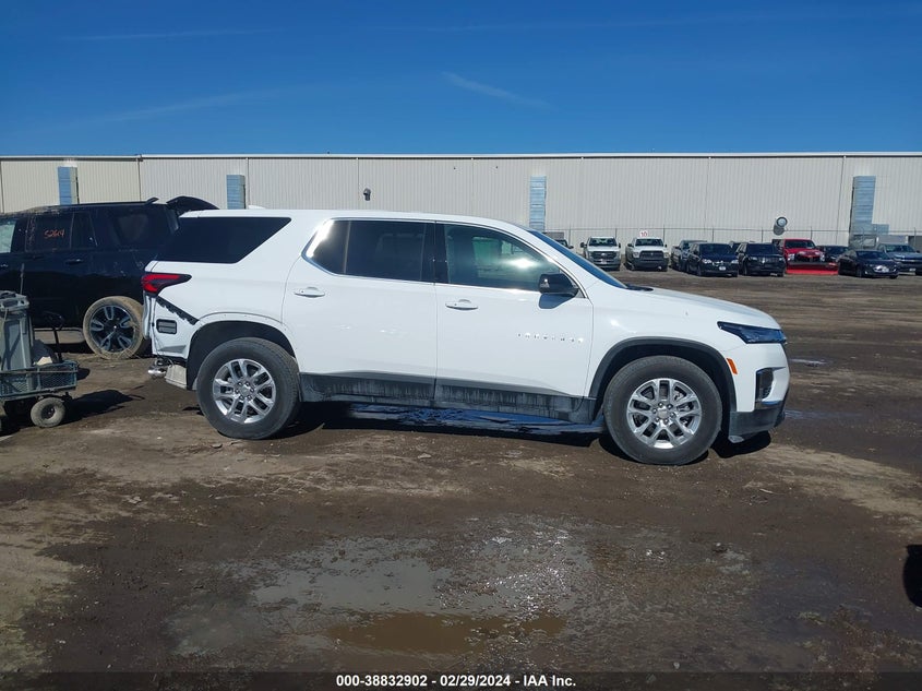 2023 CHEVROLET TRAVERSE FWD LS - 1GNERFKW6PJ226975