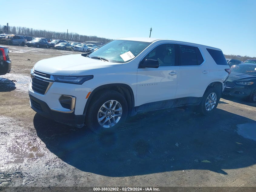 2023 CHEVROLET TRAVERSE FWD LS - 1GNERFKW6PJ226975