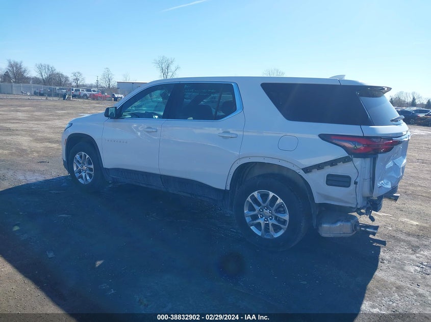 2023 CHEVROLET TRAVERSE FWD LS - 1GNERFKW6PJ226975