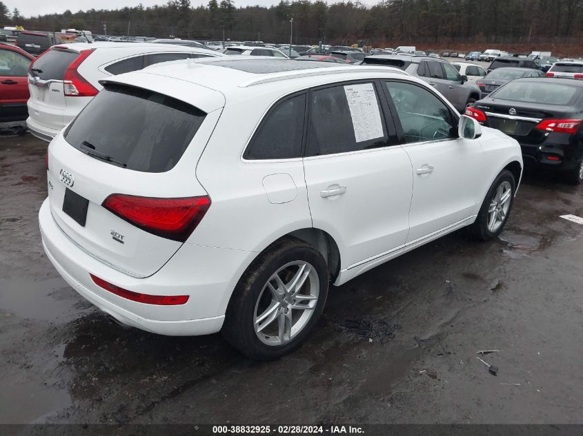 2016 Audi Q5 2.0T Premium VIN: WA1L2AFP1GA113679 Lot: 38832925