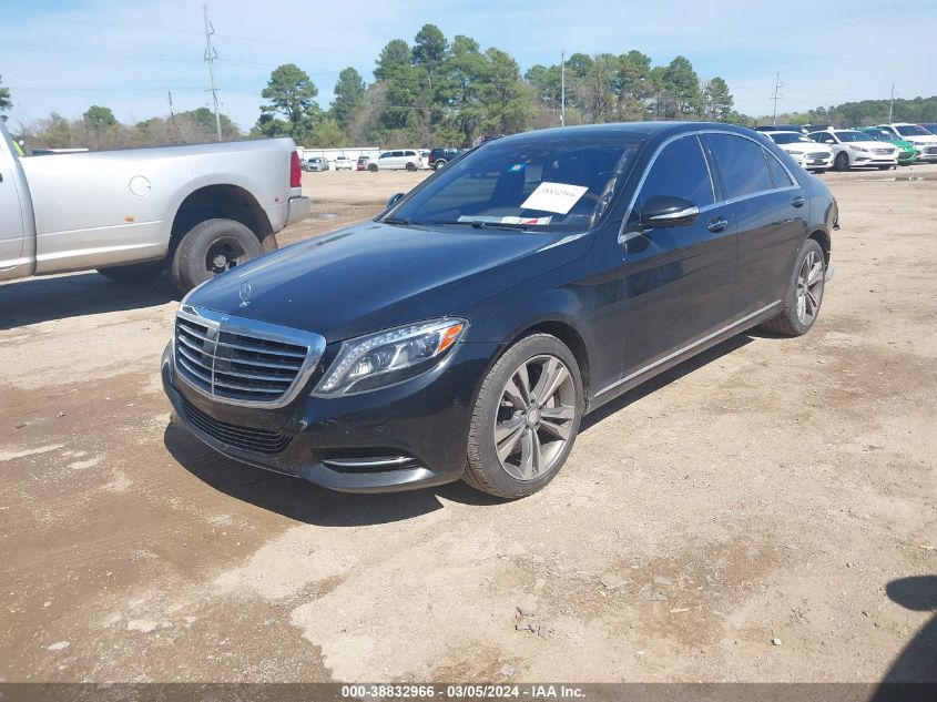 2015 Mercedes-Benz S 550 VIN: WDDUG8CB1FA132301 Lot: 38832966