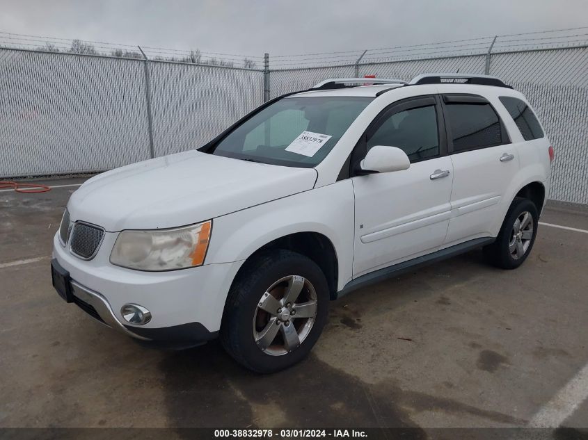 2008 Pontiac Torrent VIN: 2CKDL33F486042404 Lot: 38832978