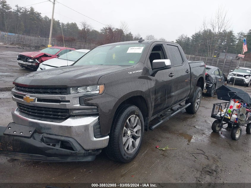 2019 CHEVROLET SILVERADO 1500 LT - 1GCUYDED6KZ182573