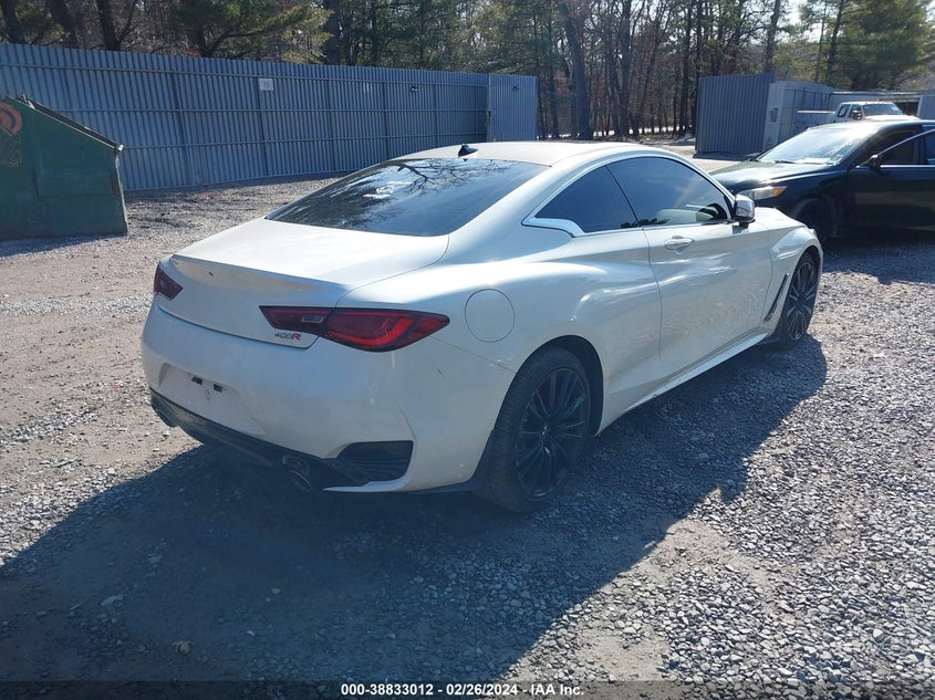 2017 Infiniti Q60 3.0T Red Sport 400 VIN: JN1FV7EL4HM700313 Lot: 38833012
