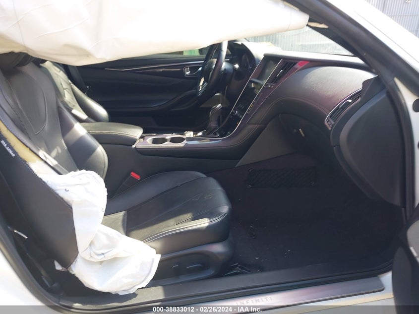 2017 Infiniti Q60 3.0T Red Sport 400 VIN: JN1FV7EL4HM700313 Lot: 38833012