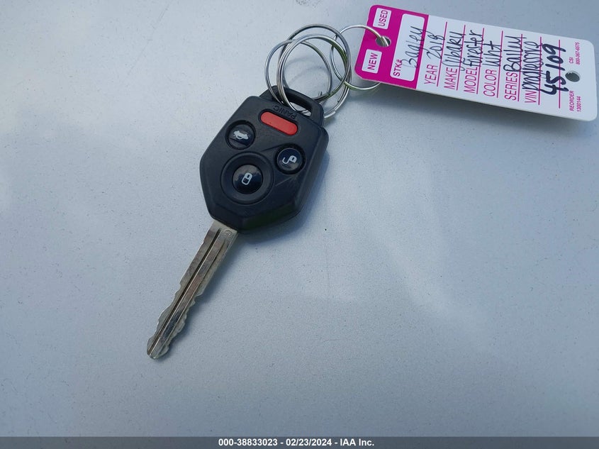 2018 SUBARU FORESTER 2.5I PREMIUM - JF2SJAEC9JH441838