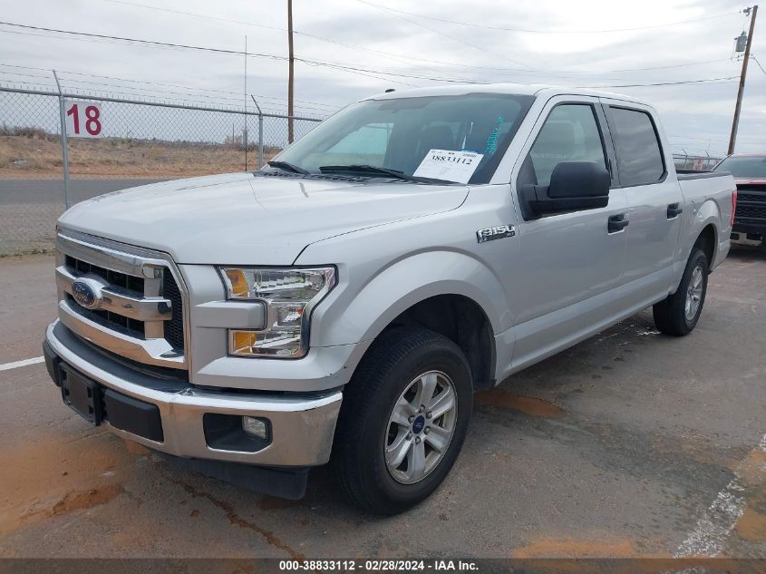 2017 Ford F-150 Xlt VIN: 1FTEW1CF2HKD74667 Lot: 38833112