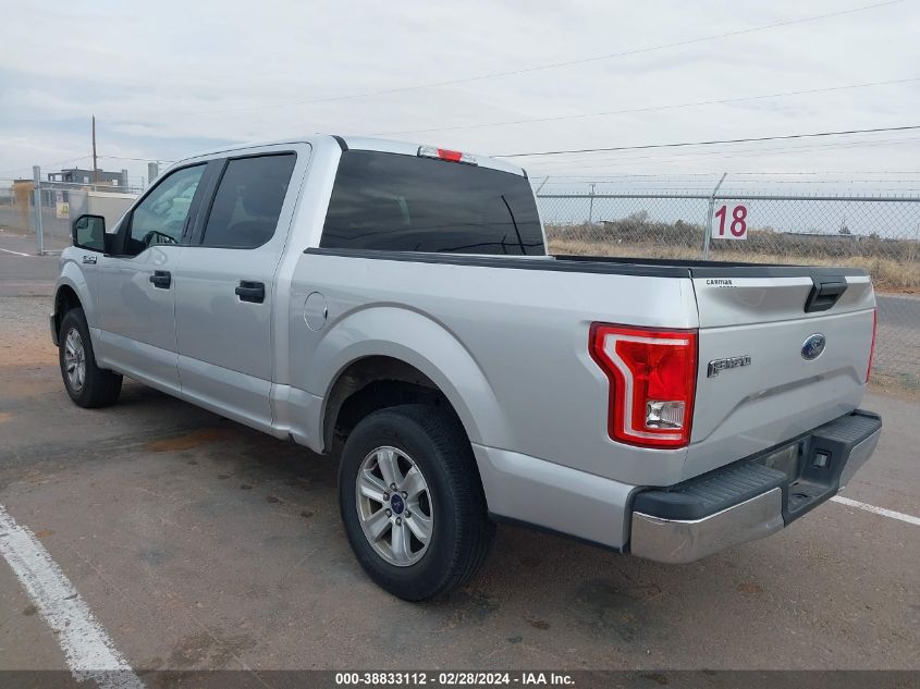 2017 Ford F-150 Xlt VIN: 1FTEW1CF2HKD74667 Lot: 38833112