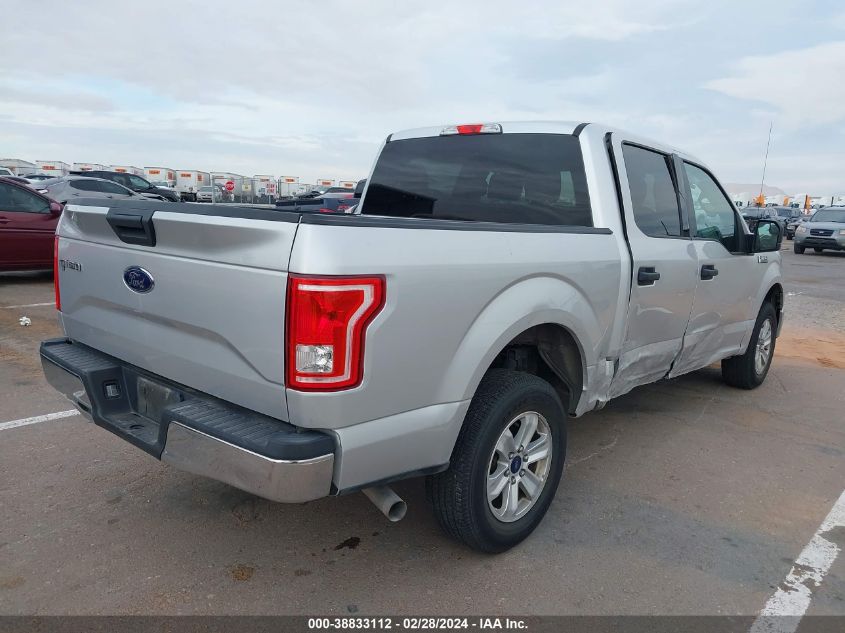 2017 Ford F-150 Xlt VIN: 1FTEW1CF2HKD74667 Lot: 38833112