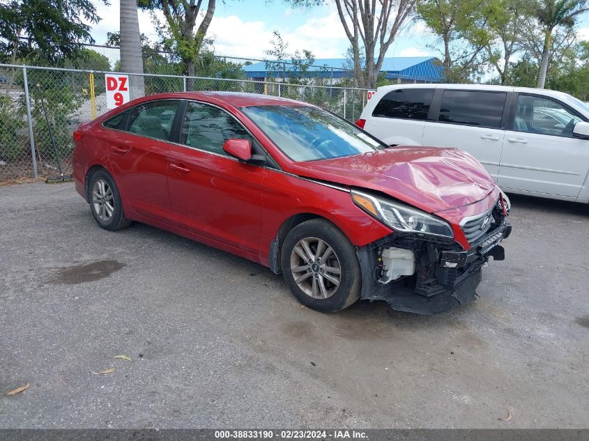 5NPE24AF4HH564677 2017 HYUNDAI SONATA - Image 1