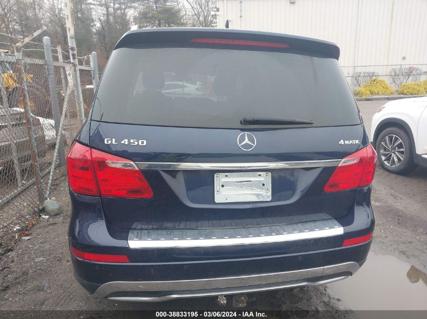 2015 Mercedes-Benz Gl 450 4Matic VIN: 4JGDF6EE4FA491940 Lot: 38833195