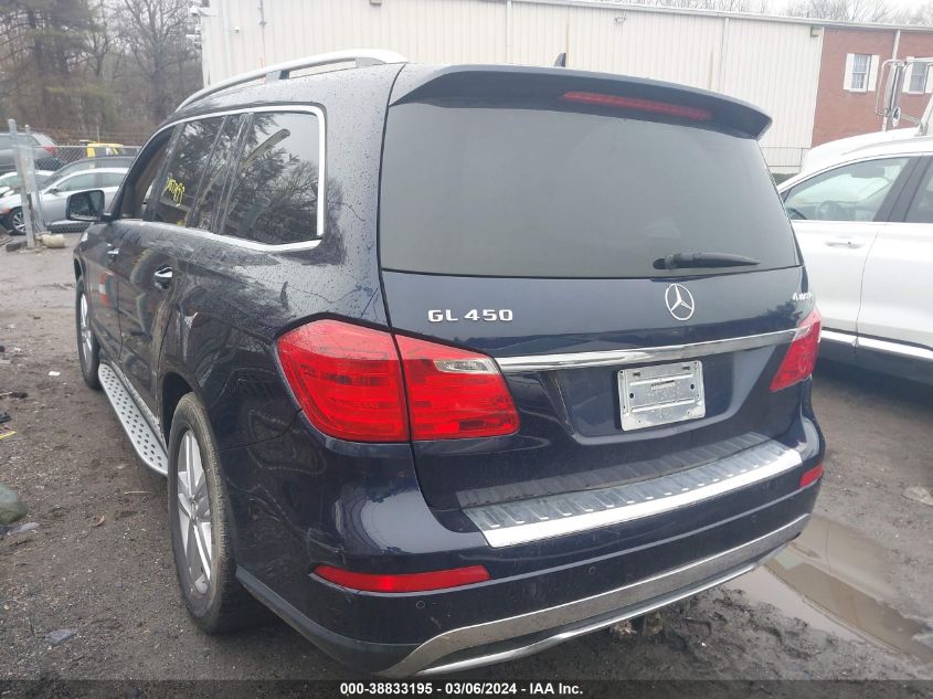 2015 Mercedes-Benz Gl 450 4Matic VIN: 4JGDF6EE4FA491940 Lot: 38833195