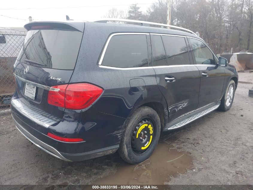 2015 Mercedes-Benz Gl 450 4Matic VIN: 4JGDF6EE4FA491940 Lot: 38833195