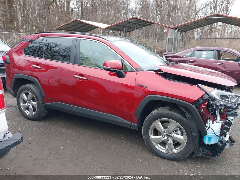VIN 4T3D6RFV5MU052135 2021 TOYOTA RAV4 LIMITED HYBRID