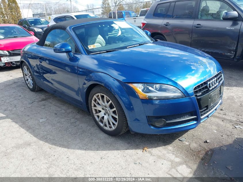 2008 Audi Tt 3.2 VIN: TRURD38JX81029074 Lot: 38833225