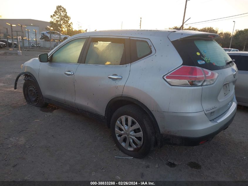 2015 Nissan Rogue S VIN: 5N1AT2MVXFC927457 Lot: 38833288