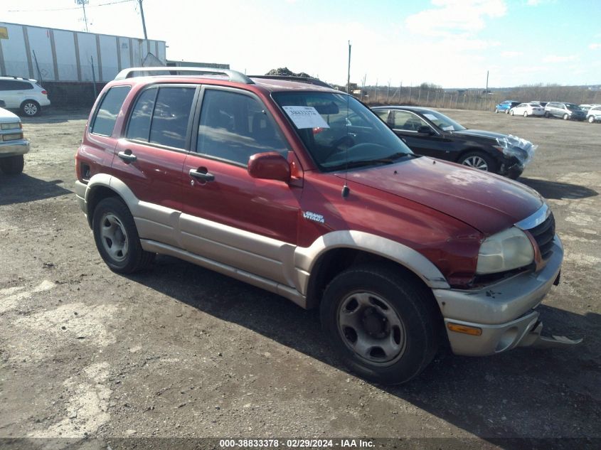 2002 Suzuki Grand Vitara Jlx/Limited VIN: JS3TD62V824150660 Lot: 38833378