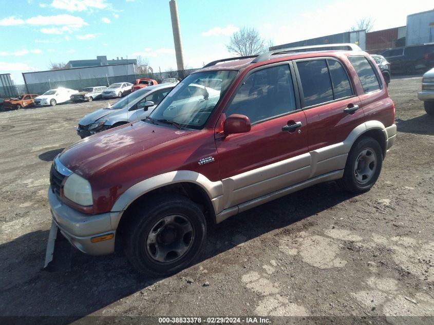 2002 Suzuki Grand Vitara Jlx/Limited VIN: JS3TD62V824150660 Lot: 38833378