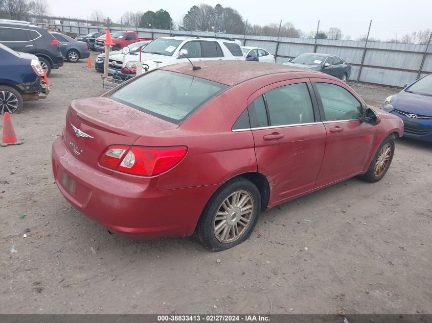 2008 Chrysler Sebring Touring VIN: 1C3LC56K28N297169 Lot: 38833413