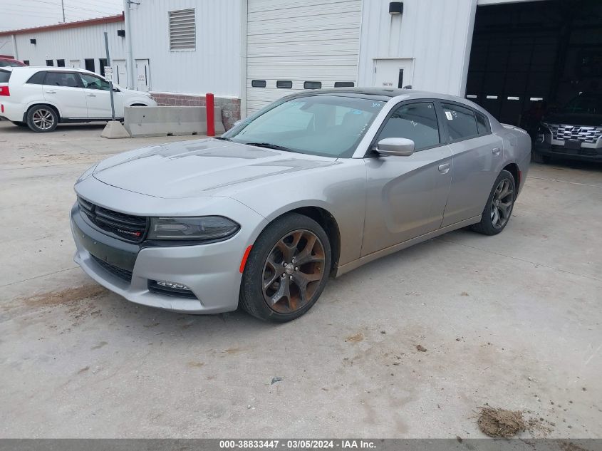 2015 Dodge Charger Sxt VIN: 2C3CDXHG4FH738114 Lot: 38833447