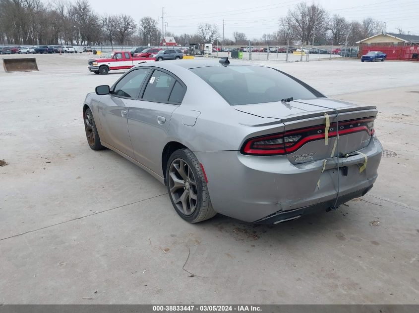 2015 Dodge Charger Sxt VIN: 2C3CDXHG4FH738114 Lot: 38833447