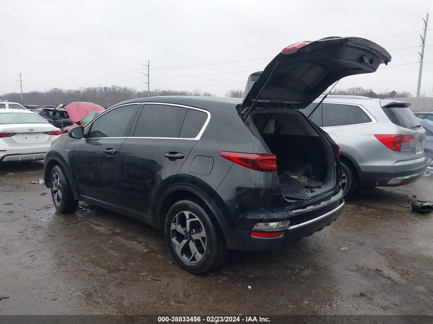 VIN KNDPMCACXN7007467 2022 KIA SPORTAGE LX