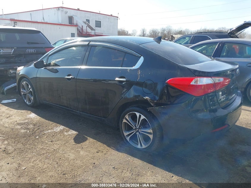 2015 KIA FORTE EX - KNAFX4A86F5374395