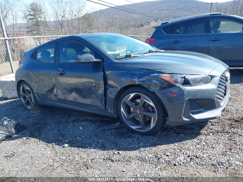 2019 HYUNDAI VELOSTER TURBO - KMHTH6AB3KU010618