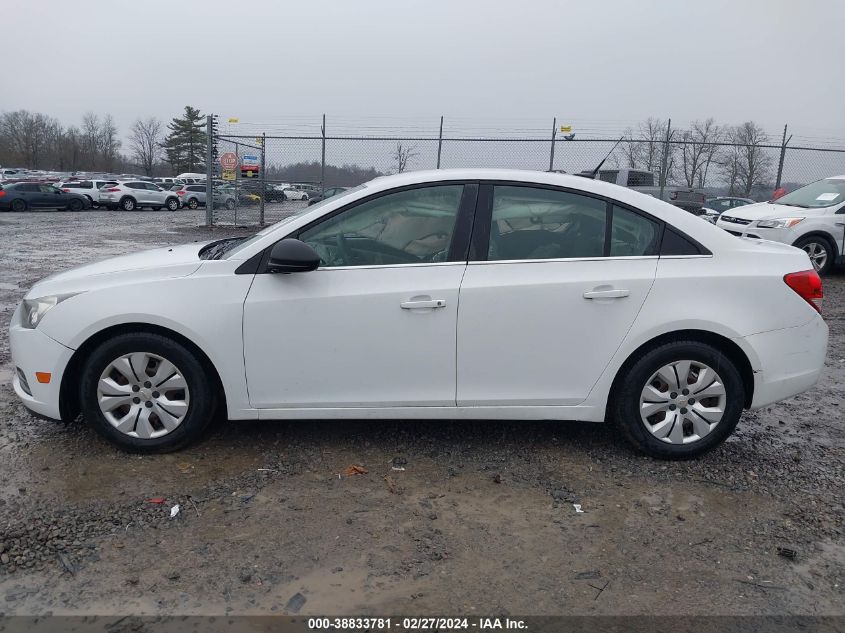 2012 Chevrolet Cruze Ls VIN: 1G1PC5SH2C7194279 Lot: 38833781