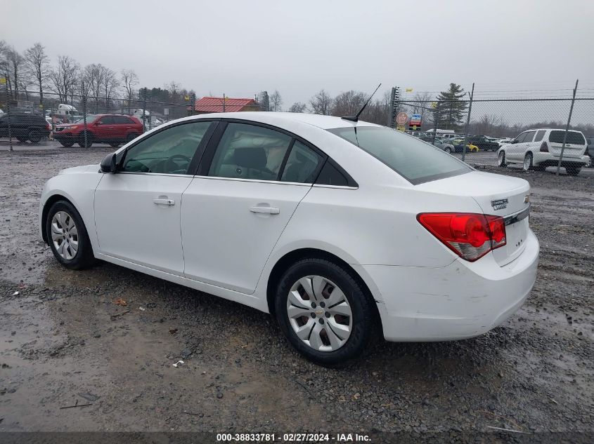 2012 Chevrolet Cruze Ls VIN: 1G1PC5SH2C7194279 Lot: 38833781