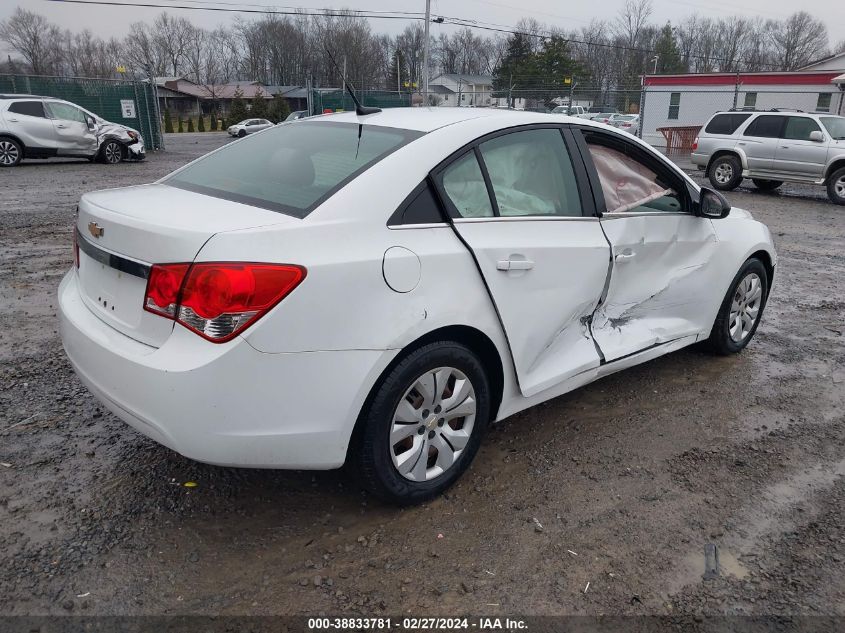 2012 Chevrolet Cruze Ls VIN: 1G1PC5SH2C7194279 Lot: 38833781