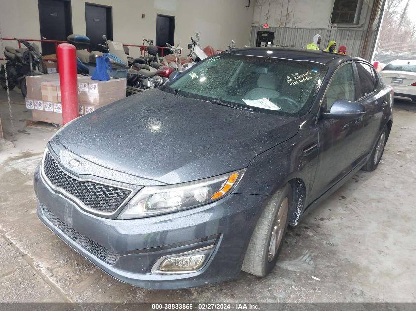 2015 Kia Optima Lx VIN: 5XXGM4A76FG476556 Lot: 38833859