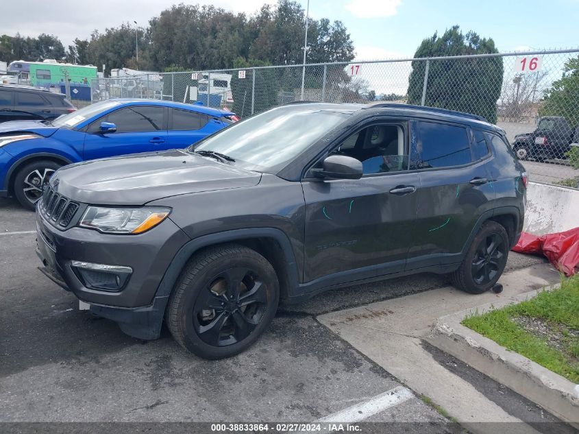 2020 Jeep Compass Altitude Fwd VIN: 3C4NJCBB1LT151164 Lot: 38833864