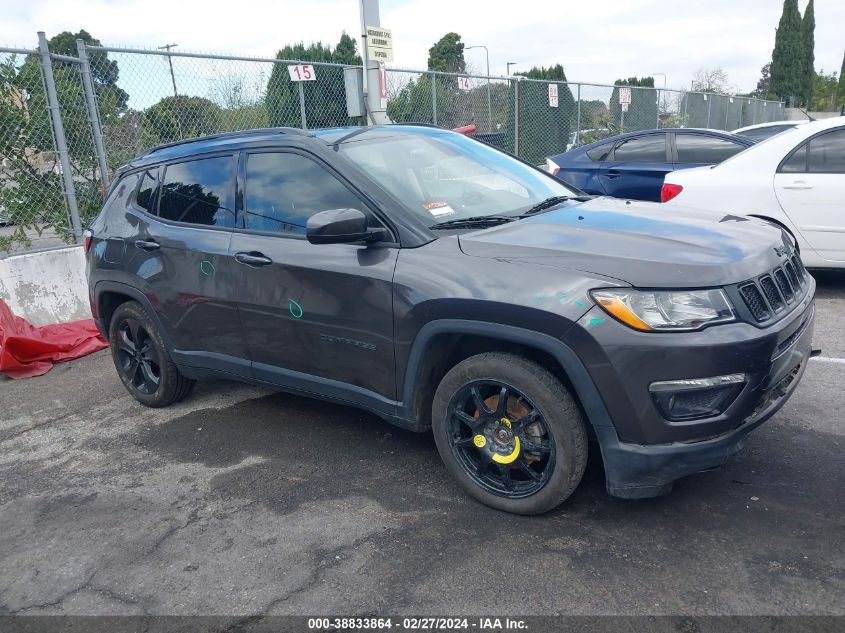 2020 Jeep Compass Altitude Fwd VIN: 3C4NJCBB1LT151164 Lot: 38833864