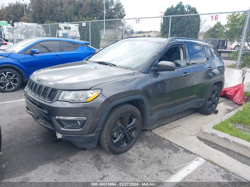 2020 Jeep Compass Altitude Fwd VIN: 3C4NJCBB1LT151164 Lot: 38833864