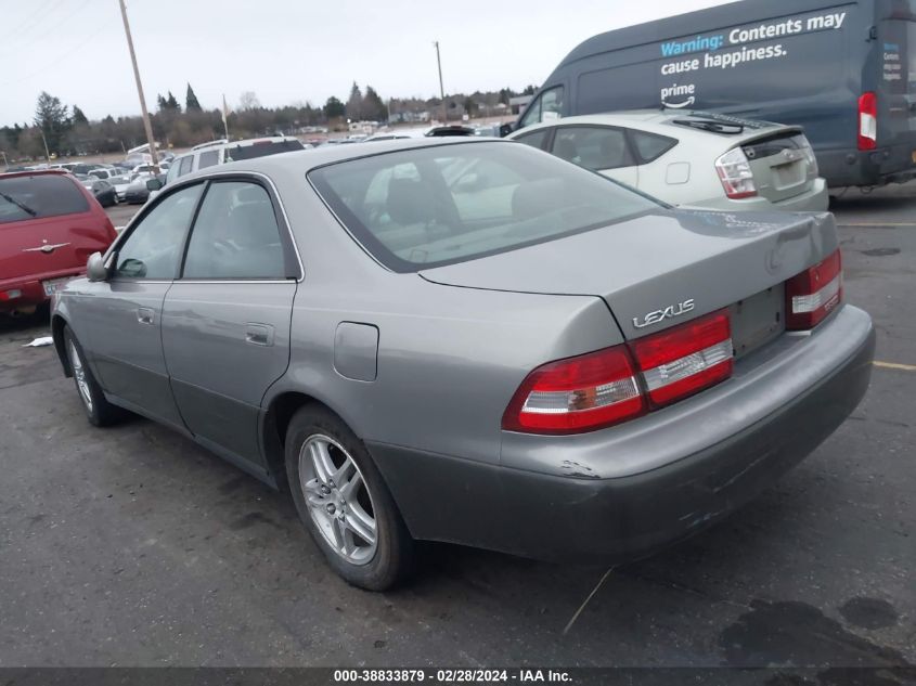 2000 Lexus Es 300 VIN: JT8BF28G3Y5078323 Lot: 38833879