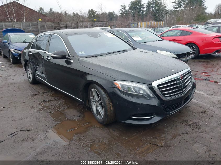 2016 Mercedes-Benz S 550 4Matic VIN: WDDUG8FB3GA234728 Lot: 38833987