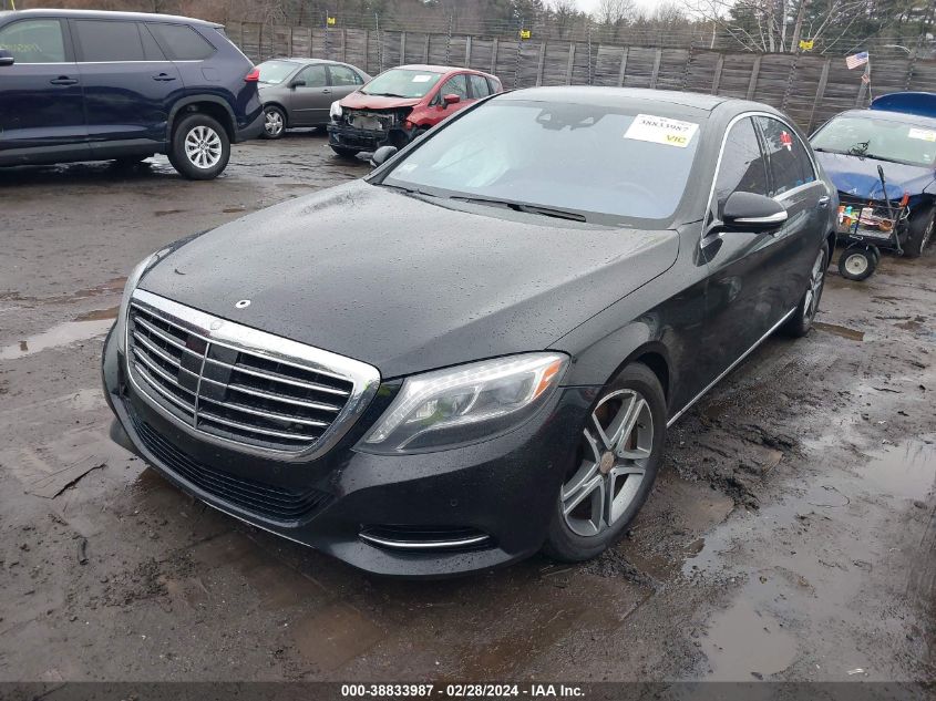 2016 Mercedes-Benz S 550 4Matic VIN: WDDUG8FB3GA234728 Lot: 38833987