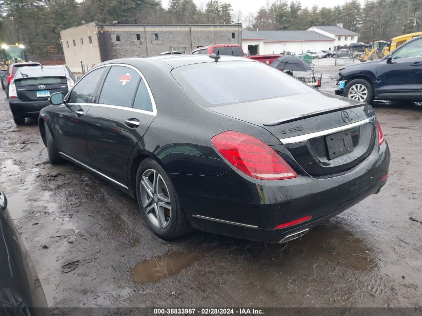 2016 Mercedes-Benz S 550 4Matic VIN: WDDUG8FB3GA234728 Lot: 38833987