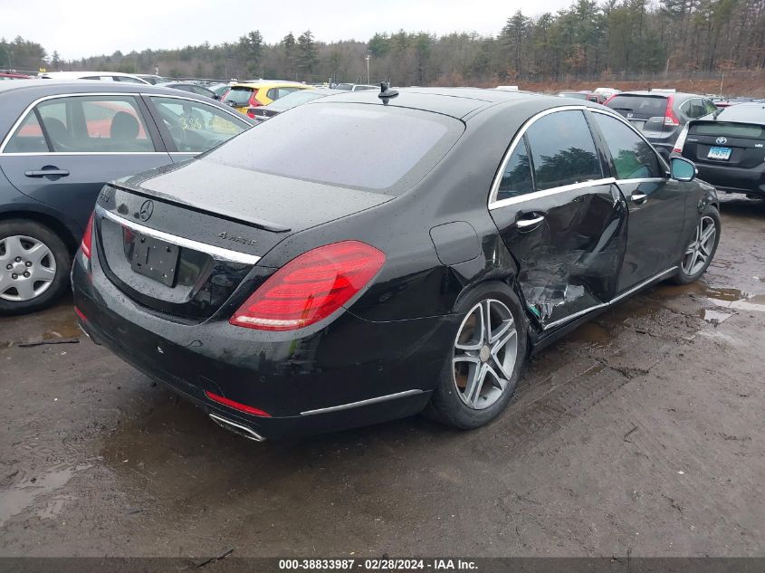 2016 Mercedes-Benz S 550 4Matic VIN: WDDUG8FB3GA234728 Lot: 38833987