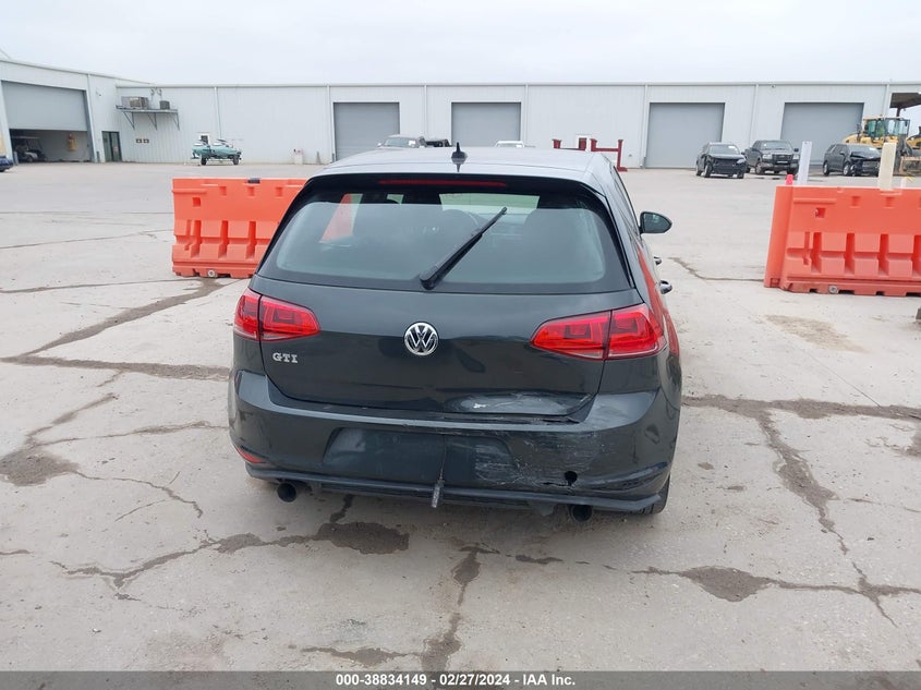 2016 VOLKSWAGEN GOLF GTI S 4-DOOR - 3VW4T7AU2GM063298